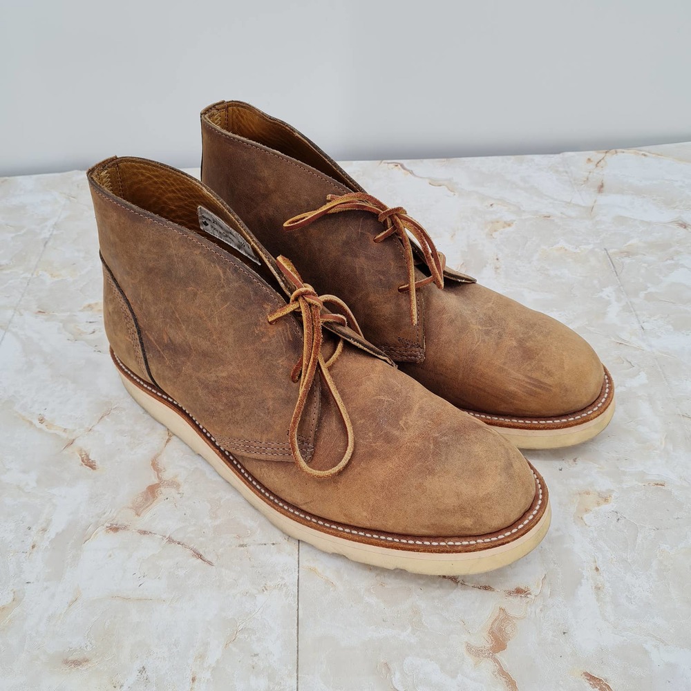Yuketen Made in Canada Men's Tan Chukka Boots Size 11.5